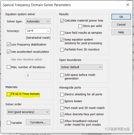 cst电磁仿真软件如何使用自定义的频域材料色散介电