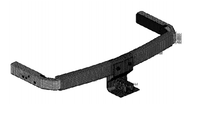 拖车装置有限元建模
